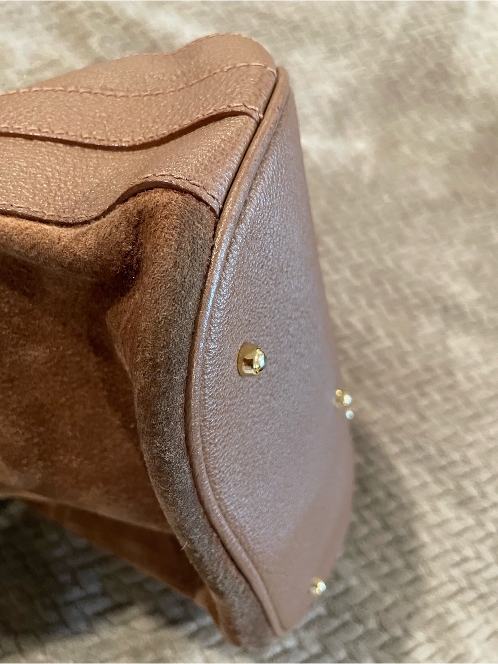 Gucci Suede bamboo handle Drawstring Bucket Bag - Picture 12 of 16